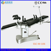 Kaufen China Hospital Chirurgische Verwendung Multifunktions-Manual Operation Table